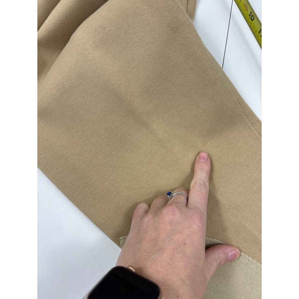 Perris Riding Apparel Tan Equestrian Breeches Womens Medium Knee Patch Pants - Picture 13 of 13